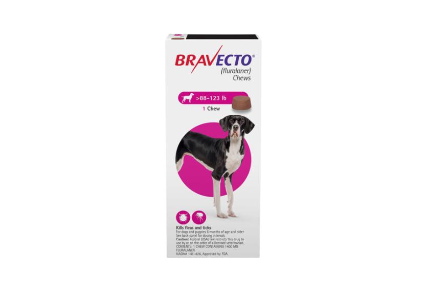 Bravecto - Viên Nhai Trị Ve Rận (Chó 40 - 56kg)