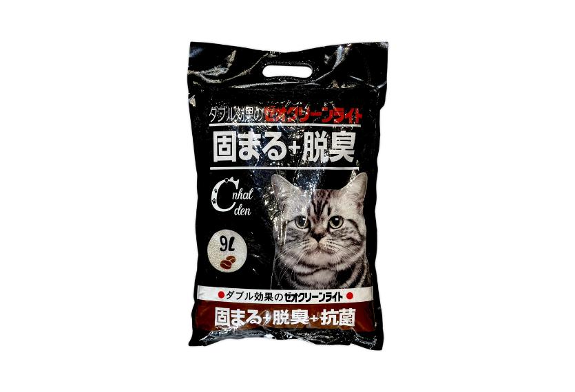 Nhật Đen - Cát Đât Sét Mèo 9L (Cà Phê)