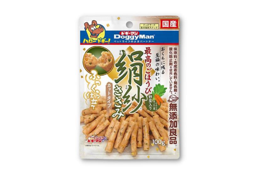Doggyman - Thịt Que Nướng Mềm 100g (Gà & Rau Củ)