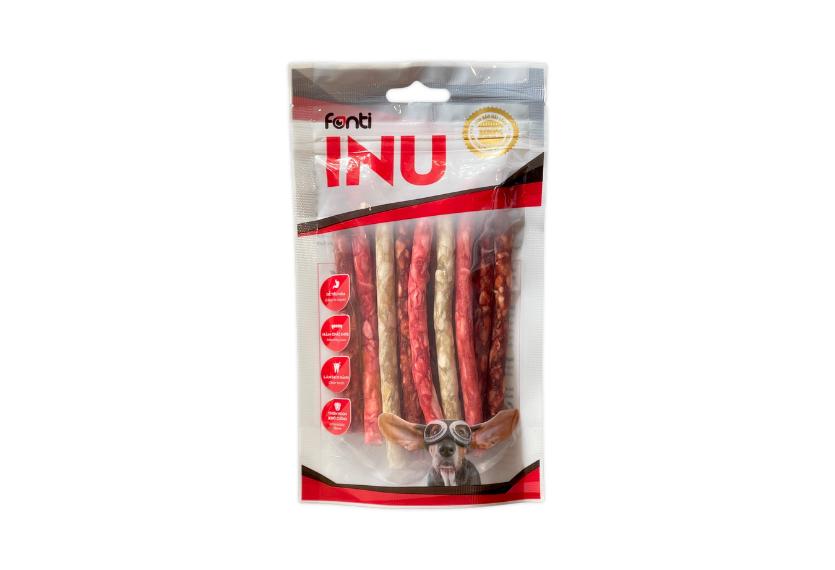 Fonti Inu - Que Gặm Da Bò Hỗn Hợp (15 Cây)