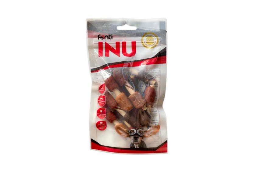 Fonti Inu - Que Gặm Thịt Xiên Rau Củ (10 Cây)