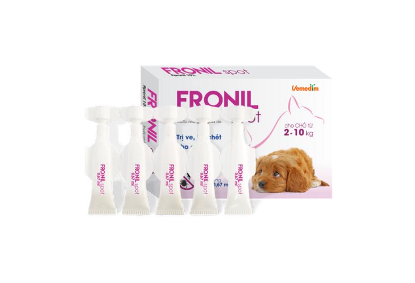 Fronil Spot - Nhỏ Gáy Trị Ve Rận chó (2 - 10kg)