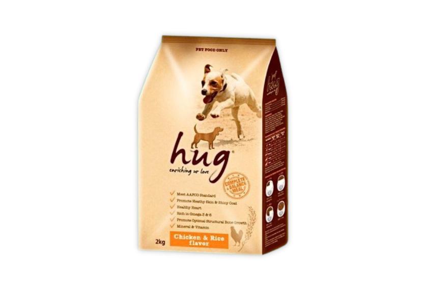Hug - Hạt Cho Chó 2kg (Gà & Gạo)