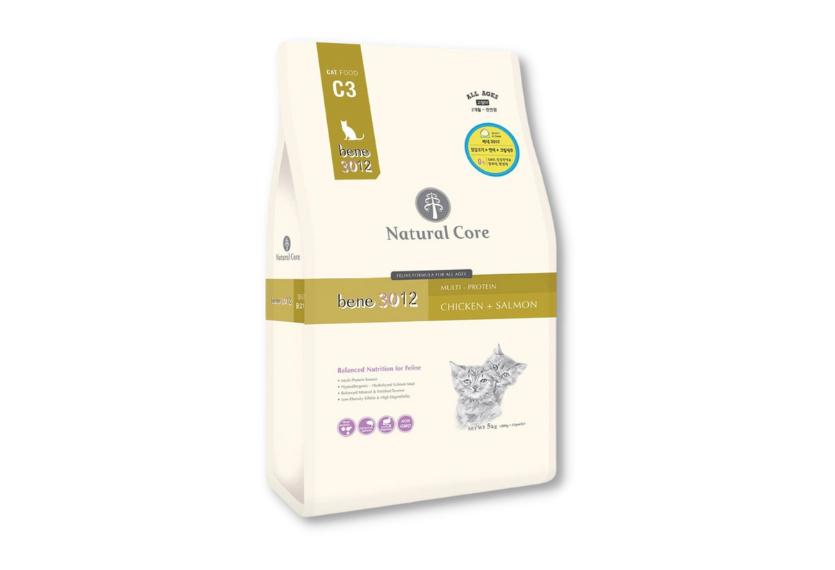 Natural Core C3 - Hạt Giòn Mèo (Thịt Gà & Cá Hồi)