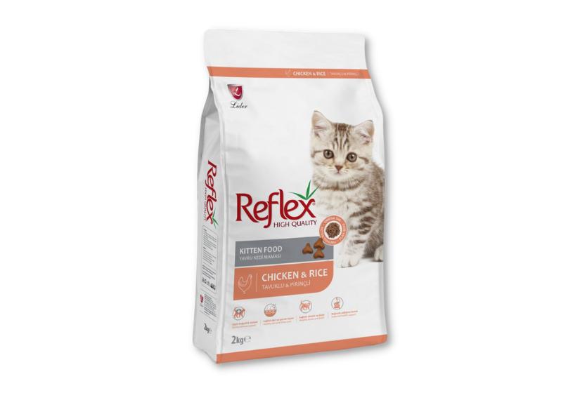 Reflex - Hạt Mèo Con 2kg (Gà & Gạo)