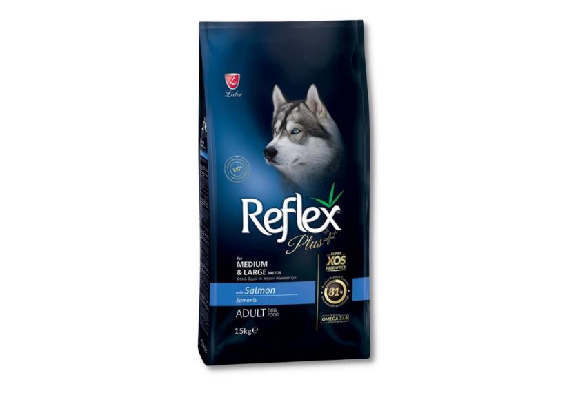 Reflex Plus - Hạt Chó Lớn Size Vừa 3kg (Cá Hồi)