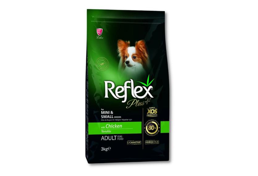 Reflex Plus - Hạt Chó Lớn Size Nhỏ 3kg (Thịt Gà)