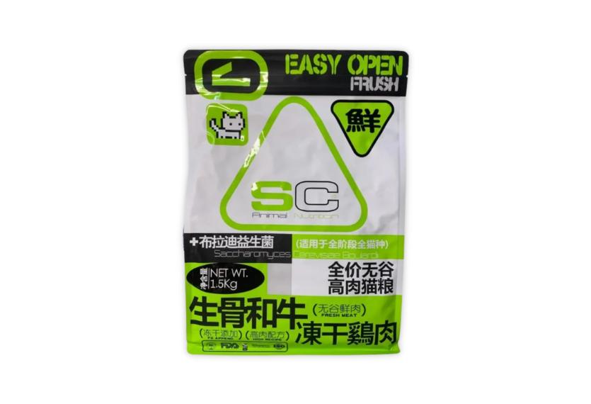 SC - Hạt Mèo 1.5kg (SC1: Thịt Gà & Topping Gà)