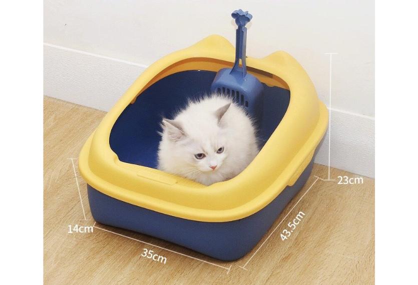 Letrungpet - Khay Cát Cho Mèo 2 Tai (Size Nhỏ)