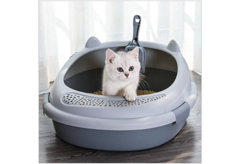Letrungpet - Khay Cát Cho Mèo 2 Tai (Size Lớn)