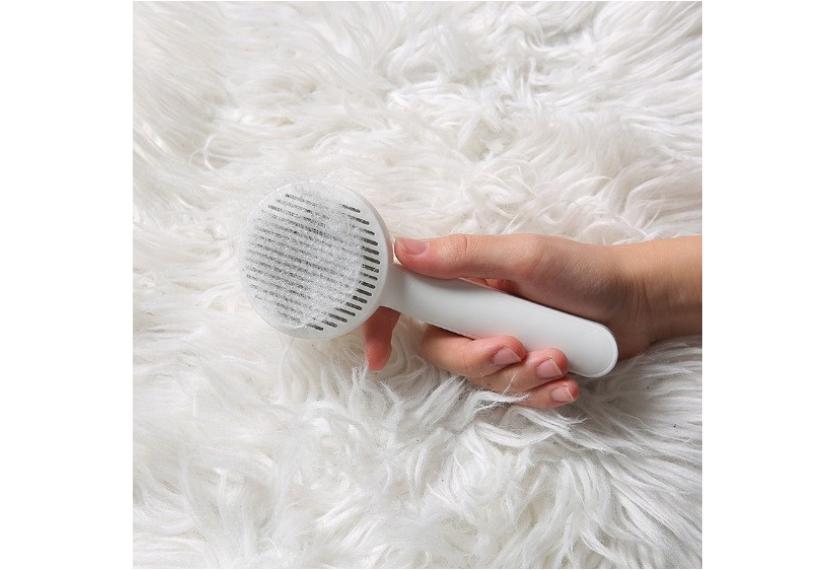 Petland - Lược Kim Nút Bấm Cho Chó & Mèo (Tai Mèo)