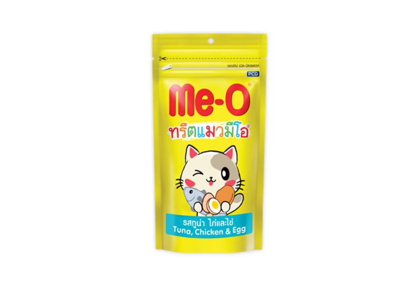 MeO - Bánh Thưởng Cho Mèo 50g (Cá Ngừ Với Gà & Trứng)