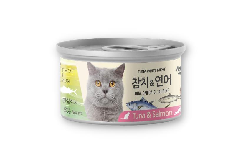 MeoWow - Thịt Hộp Cho Mèo 80g (Cá Ngừ & Cá Hồi)