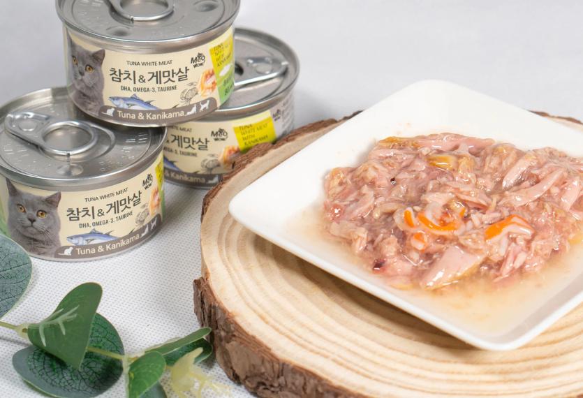 MeoWow - Thịt Hộp Cho Mèo 80g (Cá Ngừ & Thịt Cua)
