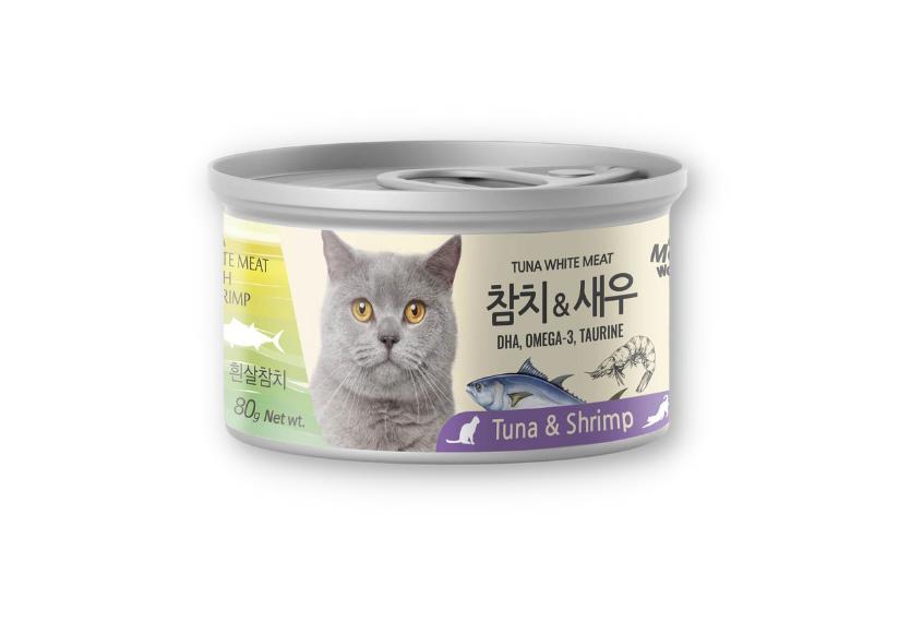 MeoWow - Thịt Hộp Cho Mèo 80g (Cá Ngừ & Tôm)