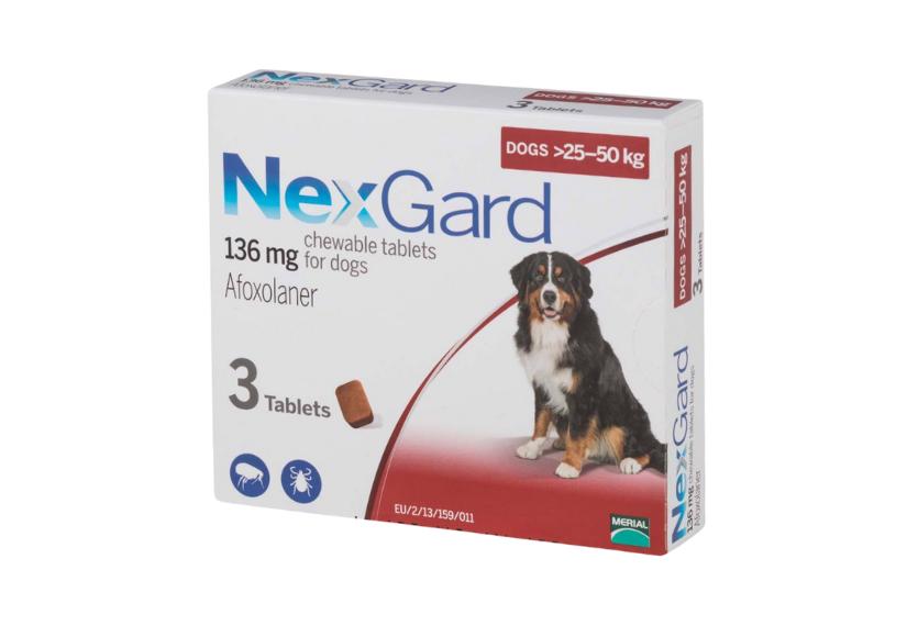 Nexgard - Viên Nhai Trị Ve Rận (Chó 25 - 50kg)
