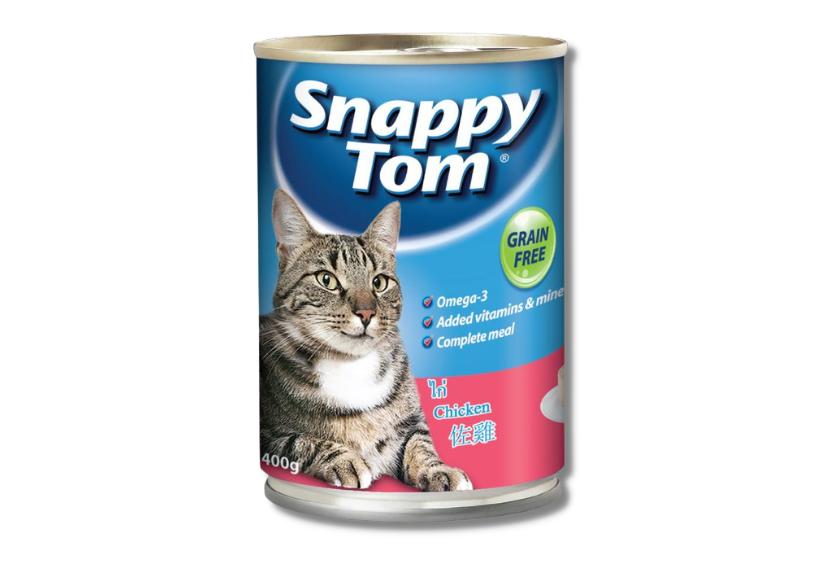 Snappy Tom - Pate Cho Mèo 400g (Thịt Gà - Loaf)