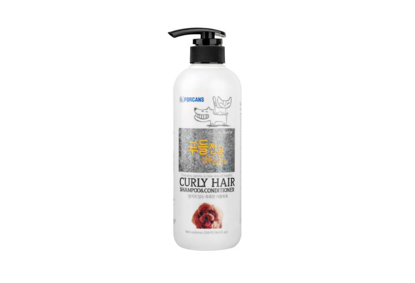 Forcans - Sữa Tắm Chó Lông Xoăn 550ml (Lông Màu)