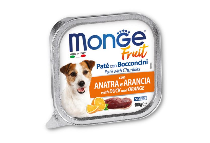 Monge Fresh - Pate Chó 100g (Vịt & Trái Cam)
