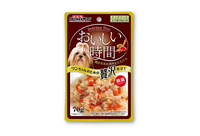 Doggyman - Thịt Gói Cho Chó 70g (Thịt Gà Với Heo & Cà Rốt)