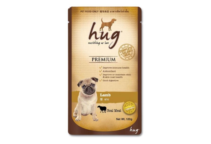 Hug - Pate Gói Cho Chó 120g (Thịt Cừu)