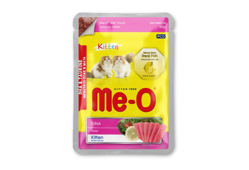 MeO - Pate Gói Cho Mèo Con 80g (Cá Ngừ)