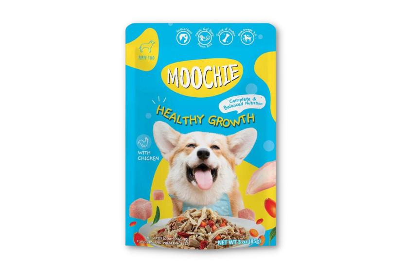 Moochie - Thịt Gói Cho Chó 85g (Thịt Gà)