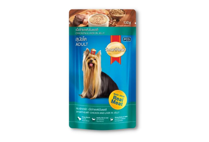 Smartheart - Pate Gói Cho Chó 130g (Gà & Gan)