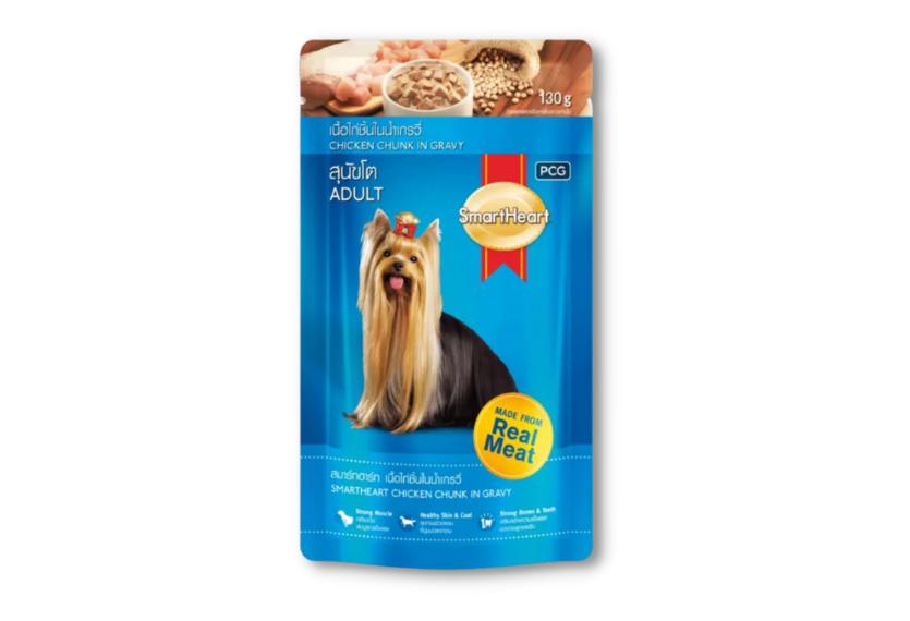 Smartheart - Pate Gói Cho Chó 130g (Gà Viên)