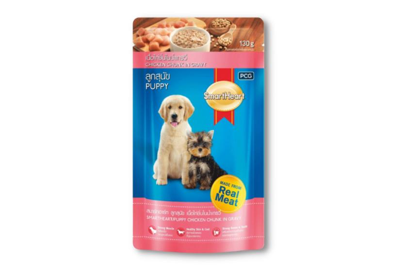 Smartheart - Pate Gói Cho Chó Con 130g (Gà Viên)