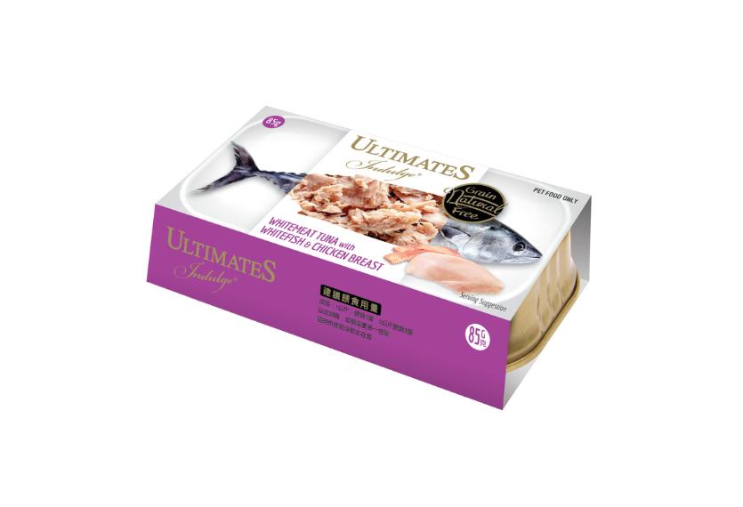 UltimateS - Thịt Hộp Cho Mèo 85g (Cá Ngừ Với Thịt Trắng Cá & Gà)