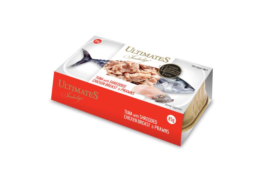 UltimateS - Thịt Hộp Cho Mèo 85g (Cá Ngừ Với Gà & Tôm)