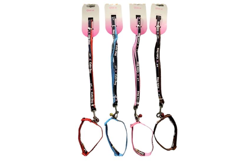 Petland - Vòng Cổ Có Dây (Vải Bò)