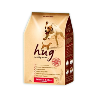 Hug - Hạt Cho Chó 2kg (Cá Hồi & Gạo)