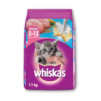 Whiskas - Hạt Cho Mèo Con 1.1kg (Cá Biển)