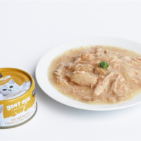 Kitcat - Thịt Hộp Cho Mèo 70g (Sữa Dê Với Cá Ngừ & Cá Hun Khói)