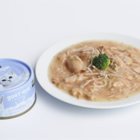 Kitcat - Thịt Hộp Cho Mèo 70g (Sữa Dê Với Cá Ngừ & Cá Trắng)