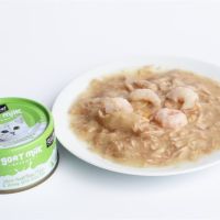 Kitcat - Thịt Hộp Cho Mèo 70g (Sữa Dê Với Cá Ngừ & Tôm)