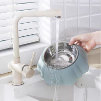 Letrungpet - Bát Ăn Đơn Lõi Inox Chó Mèo (Hình Sò)