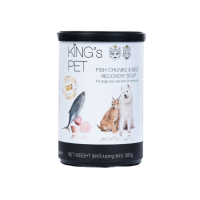 King's Pet - Pate Chó & Mèo 380g (Súp Cá Sốt Bò)