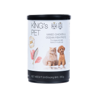 King's Pet - Pate Chó & Mèo 380g (Gà & Cá)