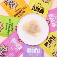 Happy 100 - Thịt Gói Cho Mèo 70g (Cá Ngừ & Cá Hồi)