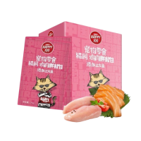 Happy 100 - Thịt Gói Cho Mèo 70g (Gà & Cá Hồi)