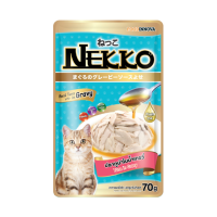 Nekko (Gravy) - Thịt Gói Cho Mèo 70g (Cá Ngừ)