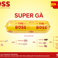 The Boss - Thịt Tươi Xay Rau Củ Chó 800g (Chim Cút & Gà)