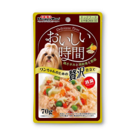 Doggyman - Thịt Gói Cho Chó 70g (Gà Với Sụn & Rau)