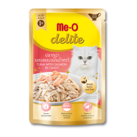 MeO Delite - Thịt Gói Cho Mèo 70g (Cá Ngừ & Cá Hồi)