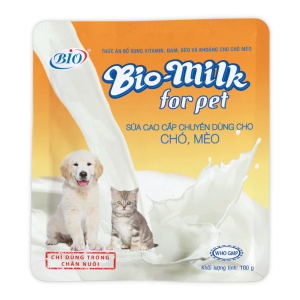 Bio - Sữa Chó & Mèo 100g (Sữa Bột)