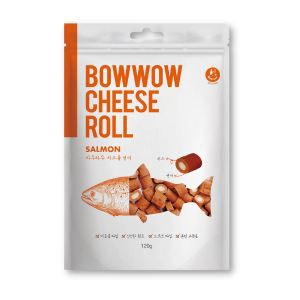 Bowwow - Phô Mai Cuộn 120g (Cá Hồi)