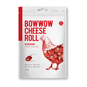 Bowwow - Phô Mai Cuộn 120g (Thịt Gà)